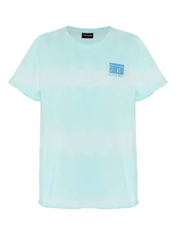 Chiemsee Jungen T-Shirt in blau - Ausschnitt: Rundhals