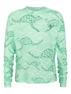 Chiemsee Jungen UV-Badeshirt in grün - Länge: midi
