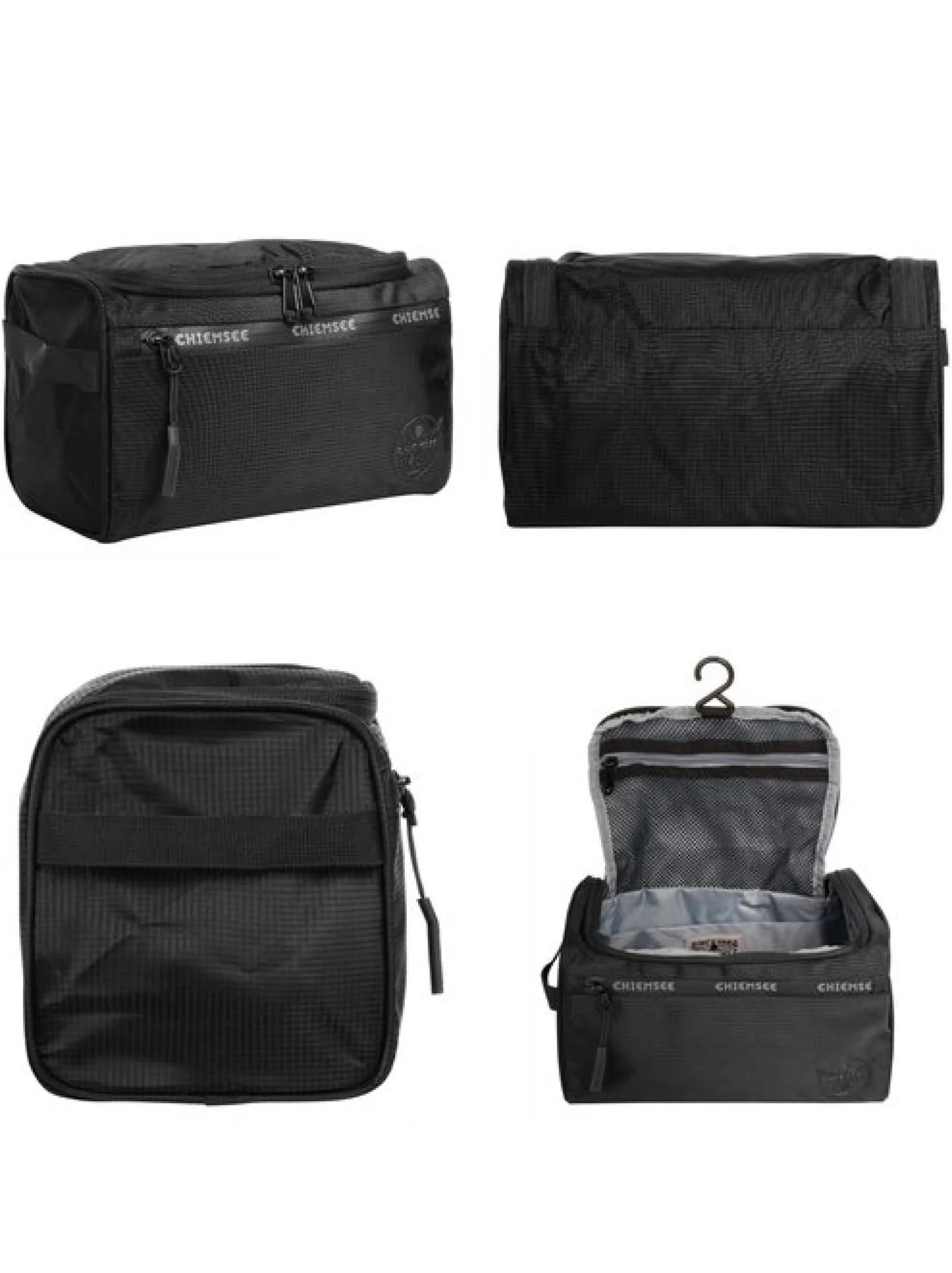 Chiemsee Unisex Kulturtasche in schwarz