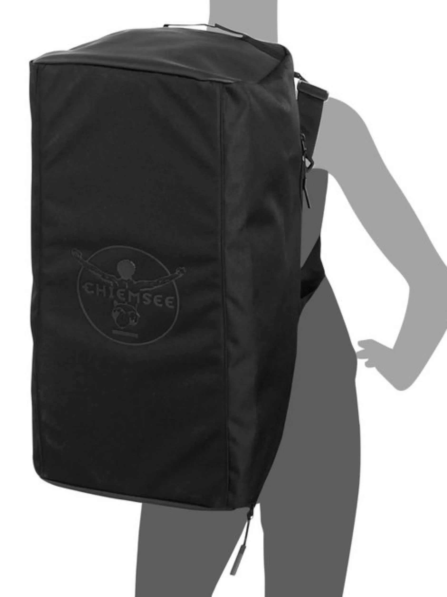 Chiemsee Unisex Reisetasche in schwarz