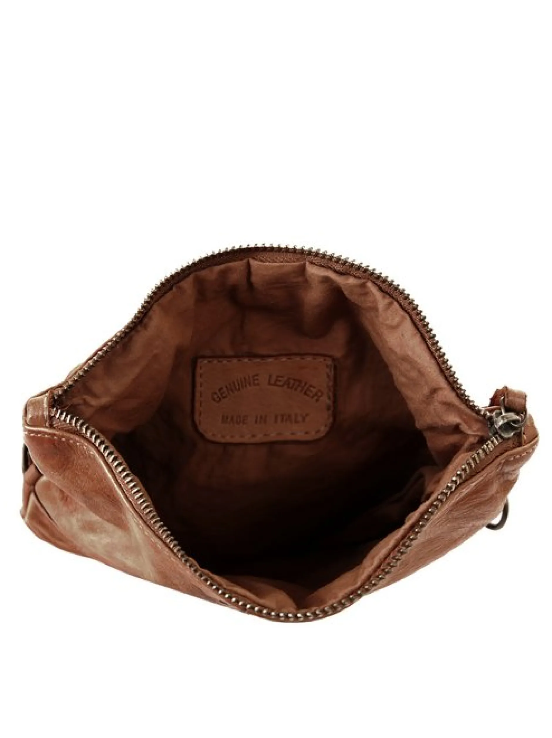 Cluty Damen Abendtasche in cognac