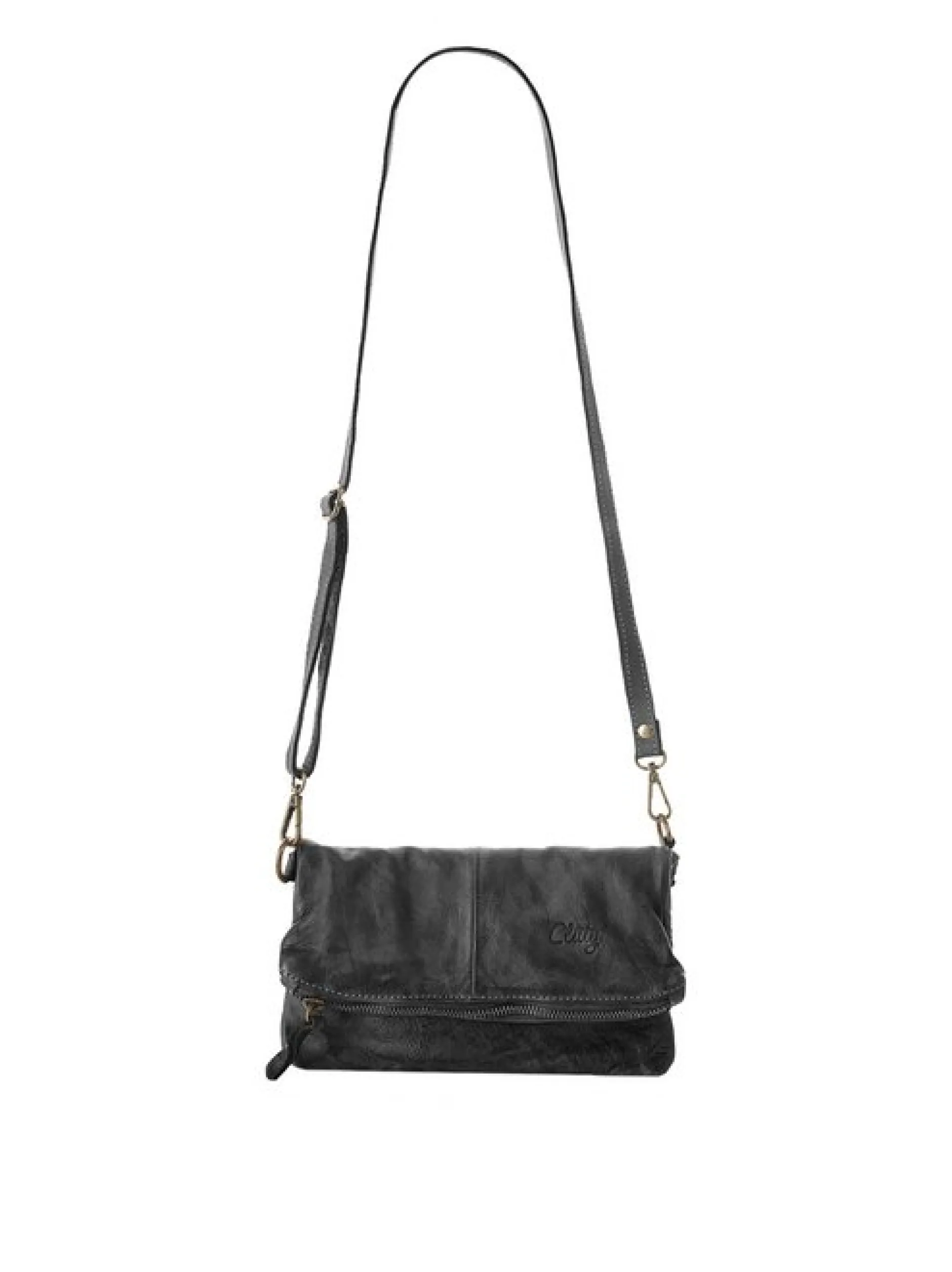Cluty Damen Abendtasche in schwarz