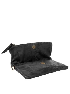 Cluty Damen Abendtasche in schwarz