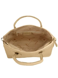 Cluty Damen Handtasche in beige