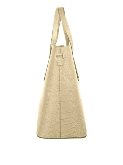 Cluty Damen Handtasche in beige