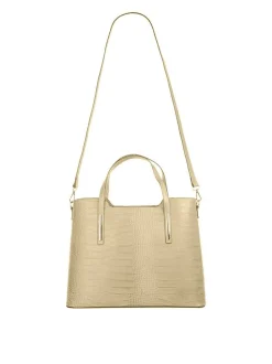 Cluty Damen Handtasche in beige