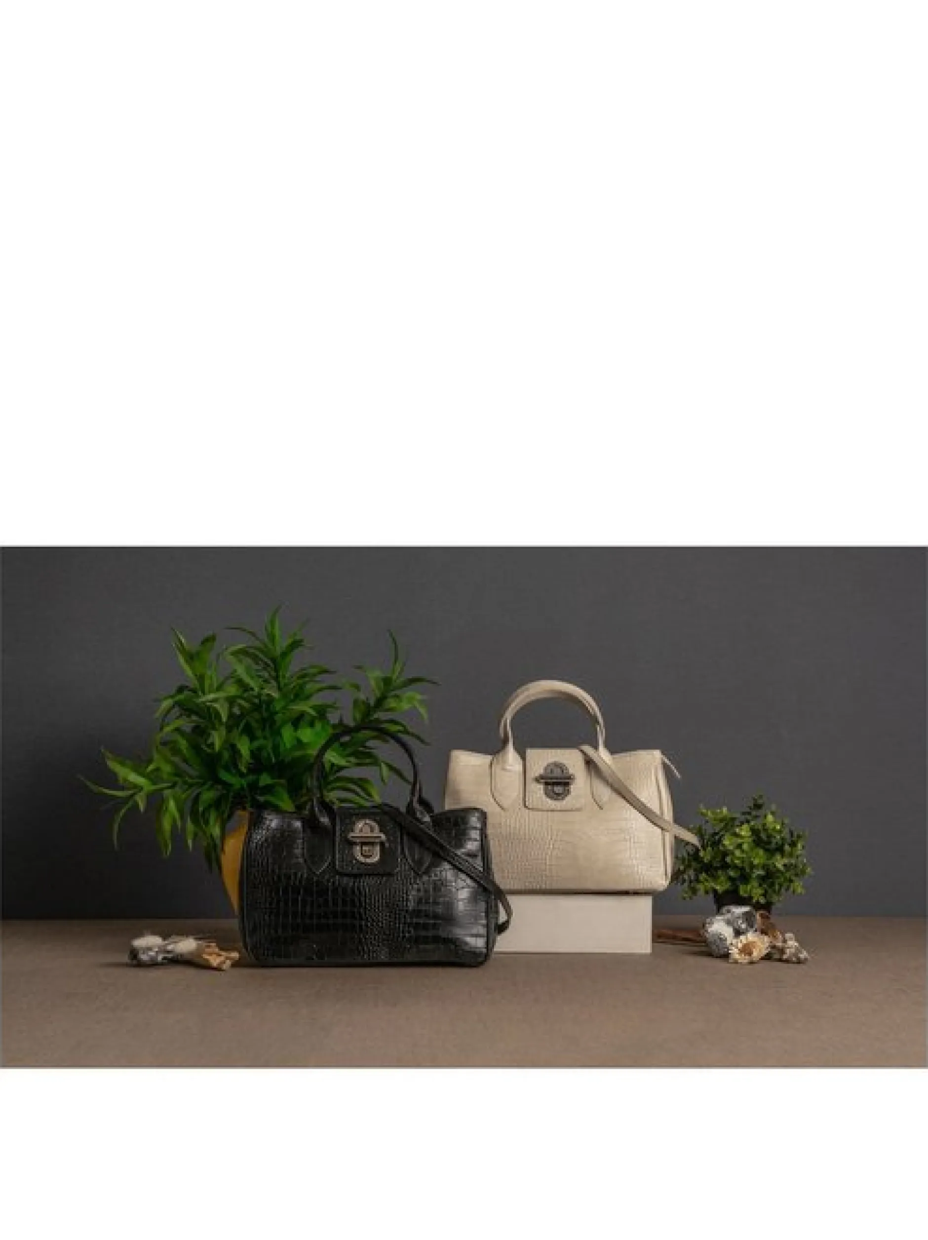 Cluty Damen Handtasche in beige