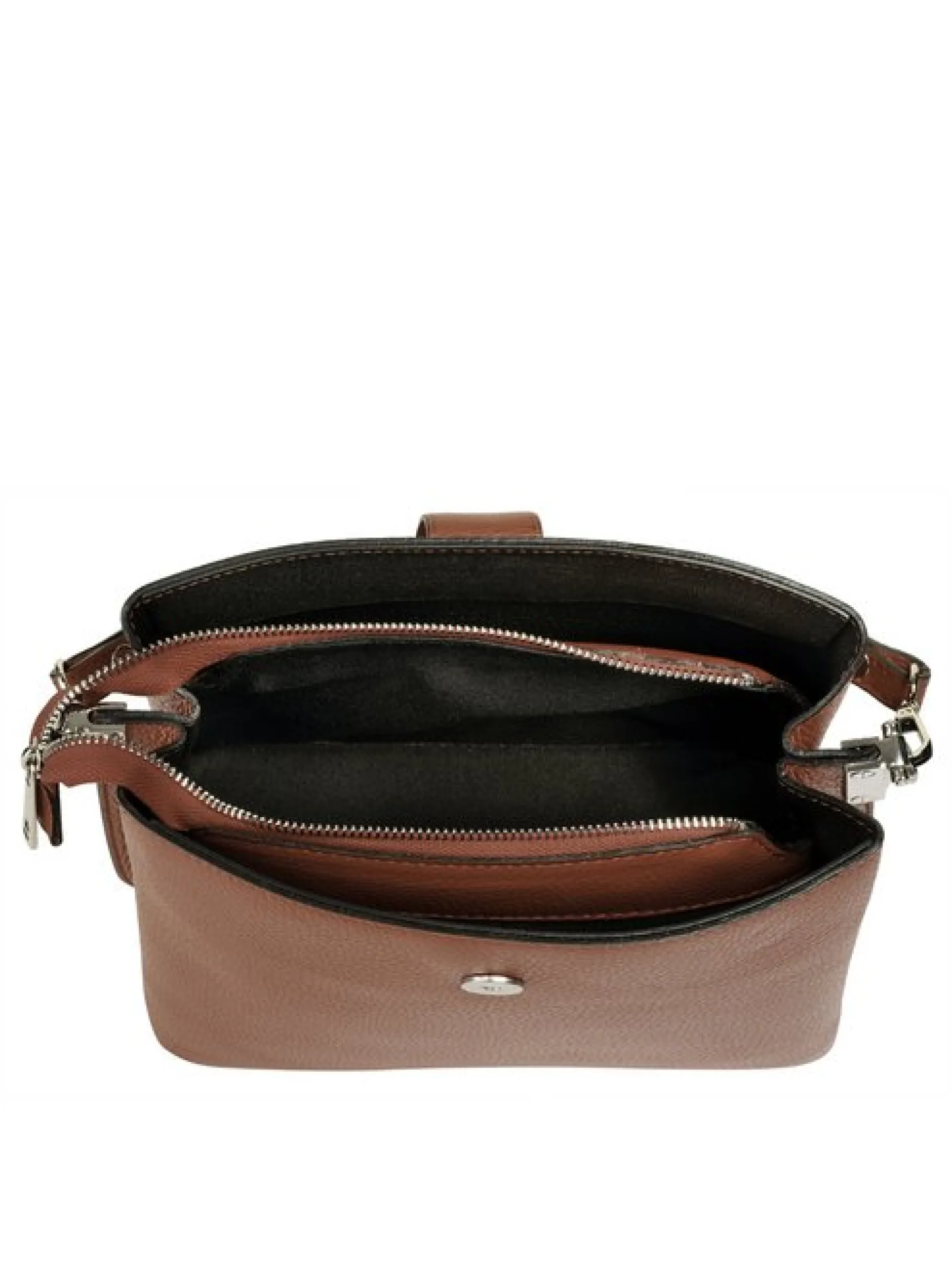 Cluty Damen Handtasche in cognac