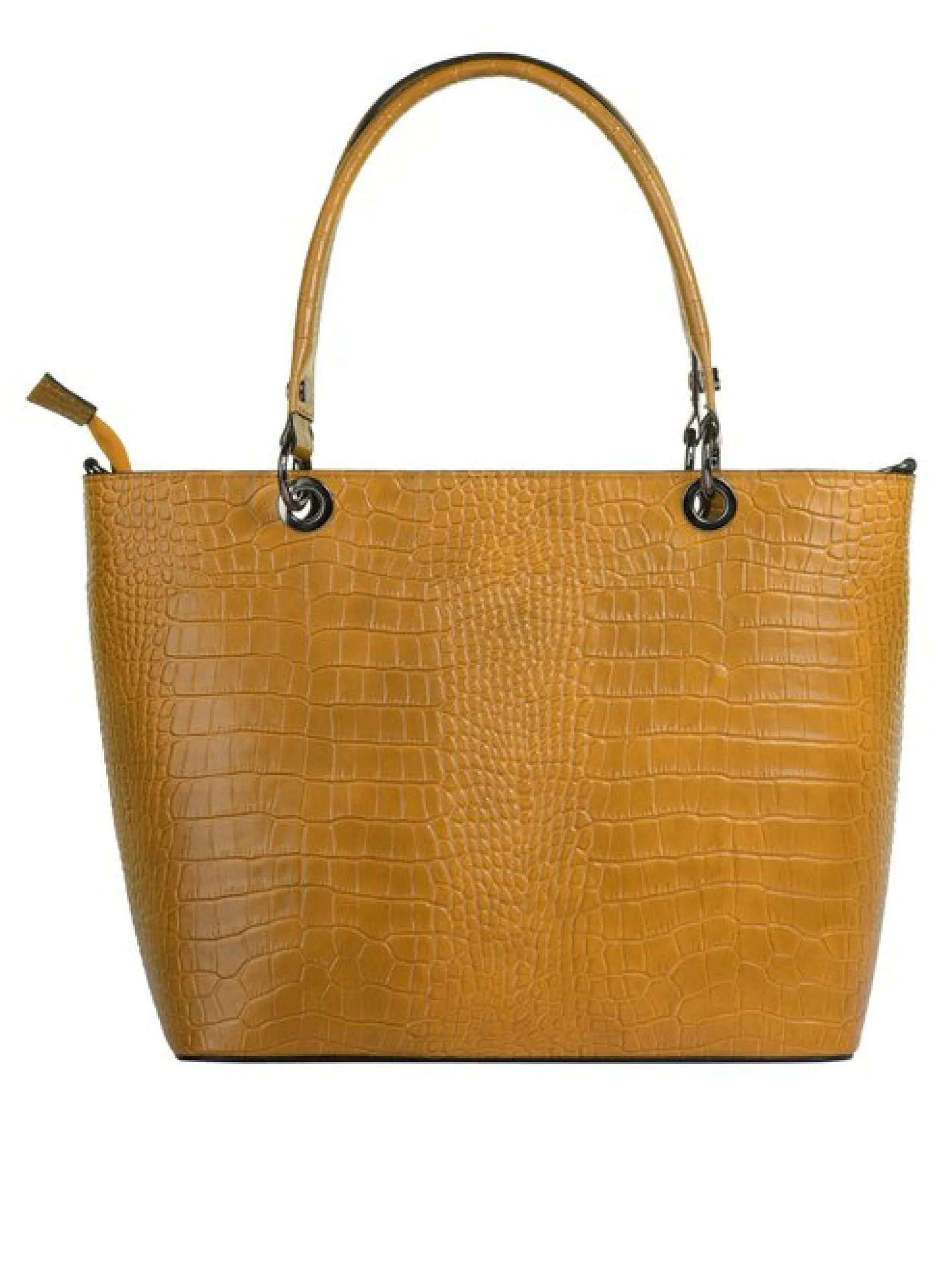 Cluty Damen Handtasche in gelb