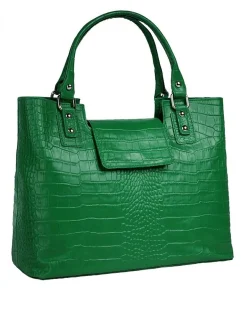 Cluty Damen Handtasche in grün