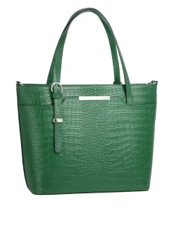 Cluty Damen Handtasche in grün