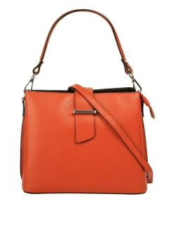 Cluty Damen Handtasche in orange