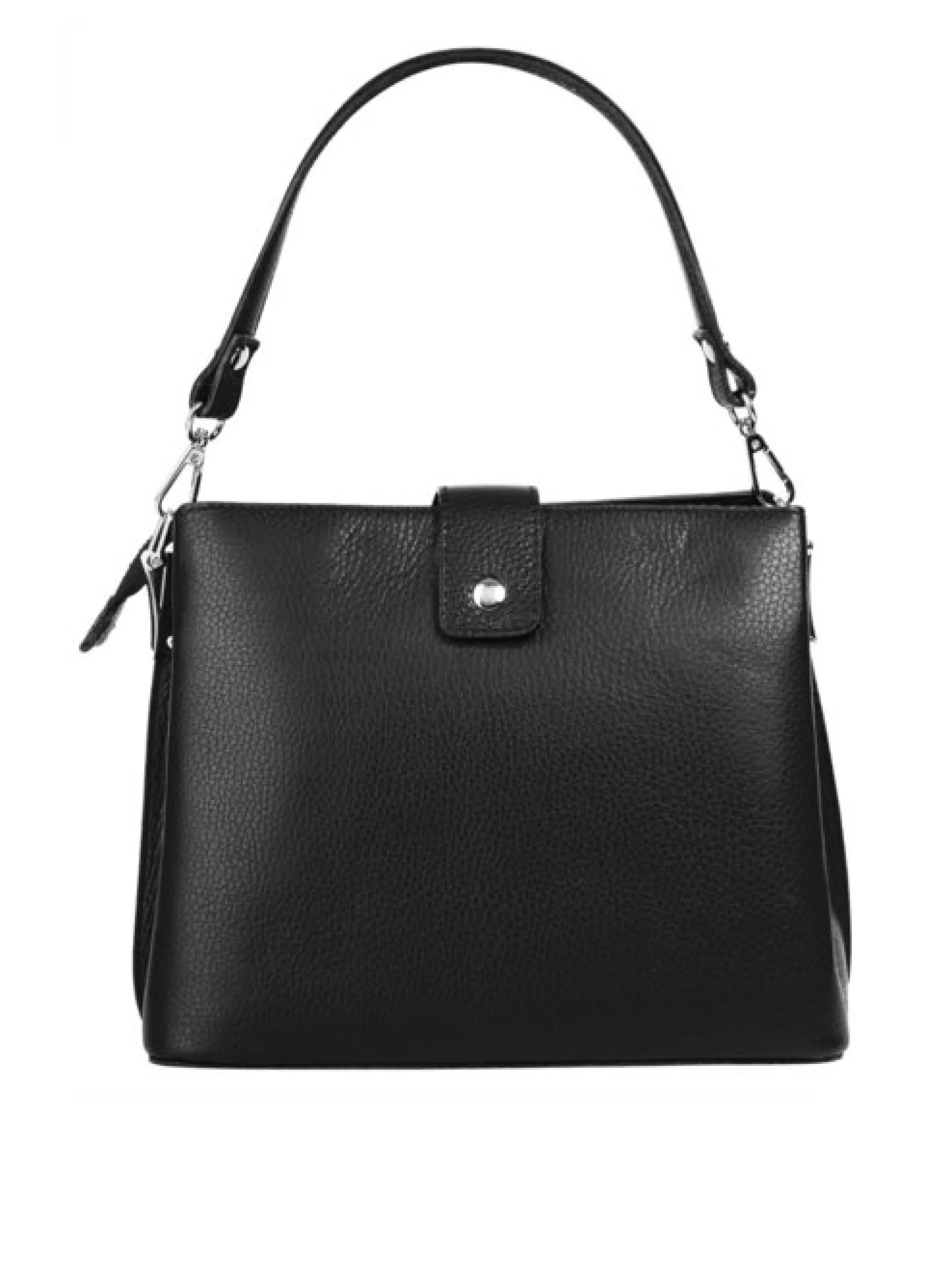 Cluty Damen Handtasche in schwarz