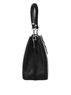Cluty Damen Handtasche in schwarz