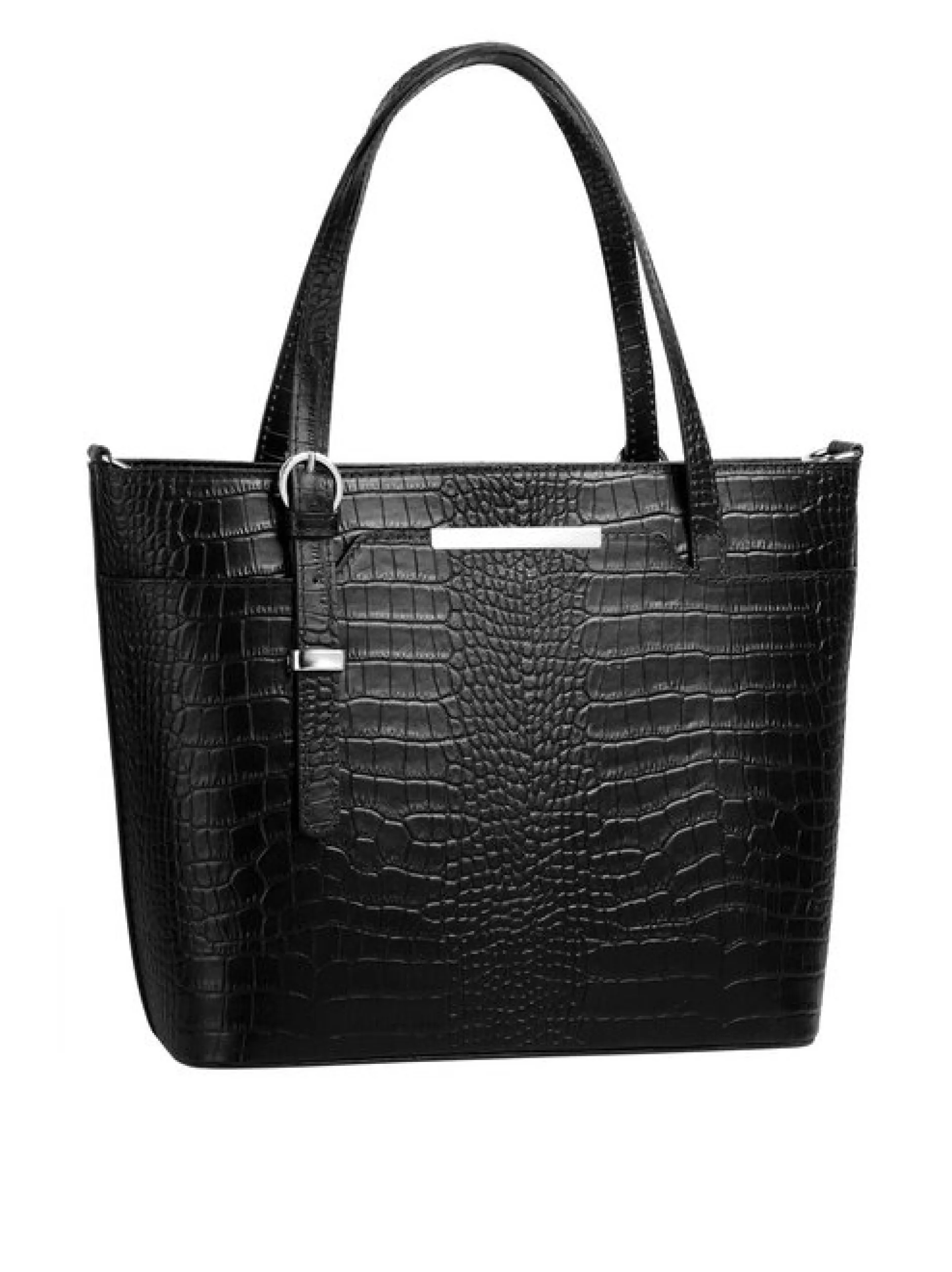 Cluty Damen Handtasche in schwarz
