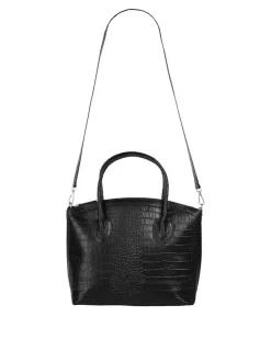Cluty Damen Handtasche in schwarz