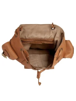Cluty Damen Rucksack in cognac