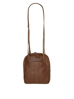 Cluty Damen Rucksack in cognac
