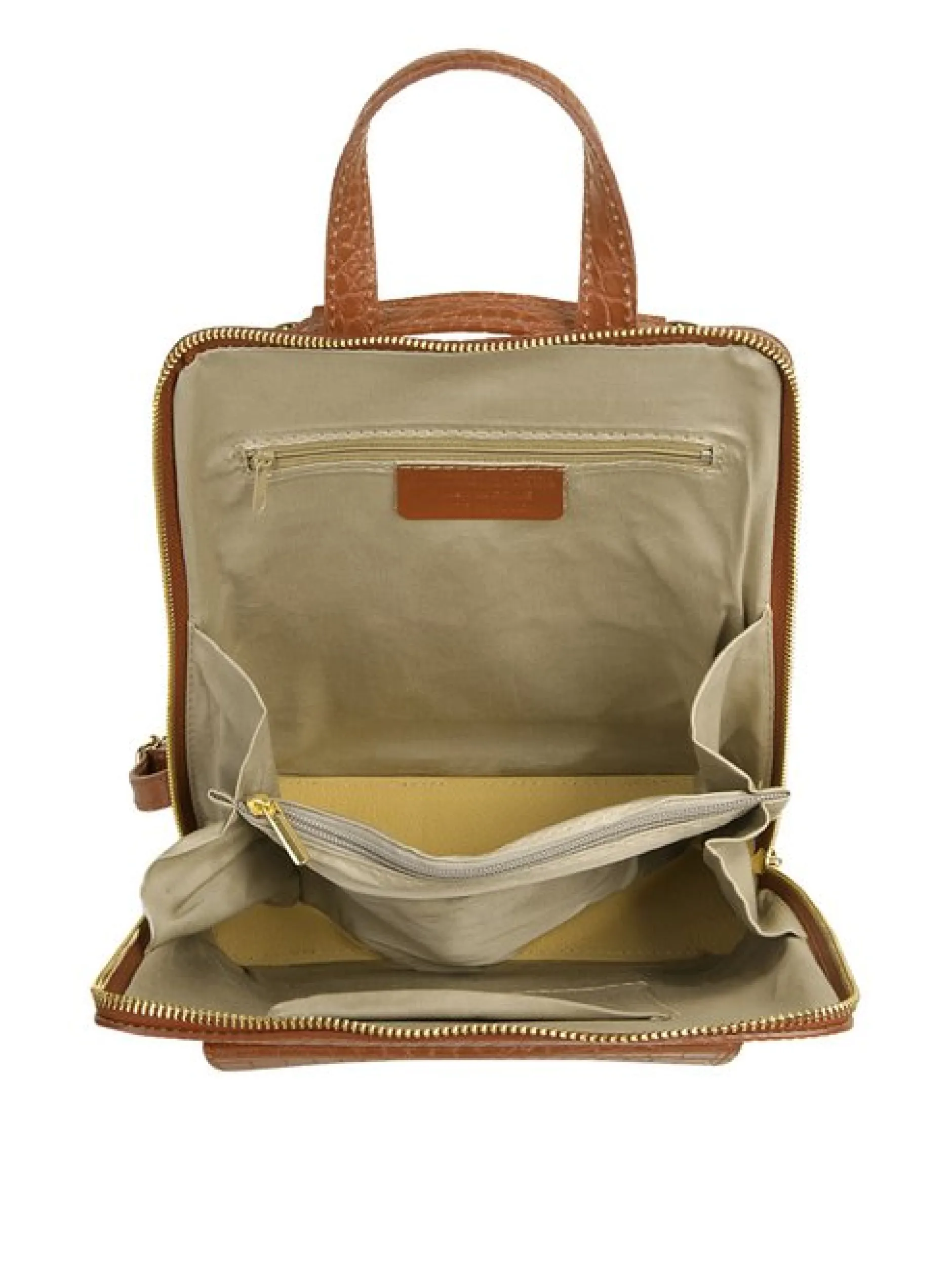 Cluty Damen Rucksack in cognac
