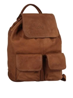 Cluty Damen Rucksack in cognac