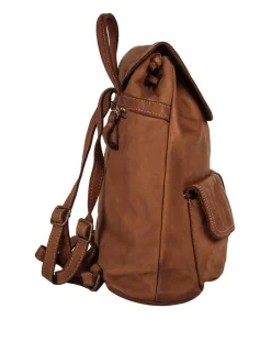 Cluty Damen Rucksack in cognac
