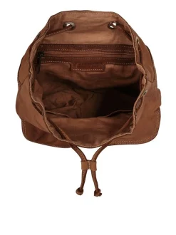 Cluty Damen Rucksack in cognac