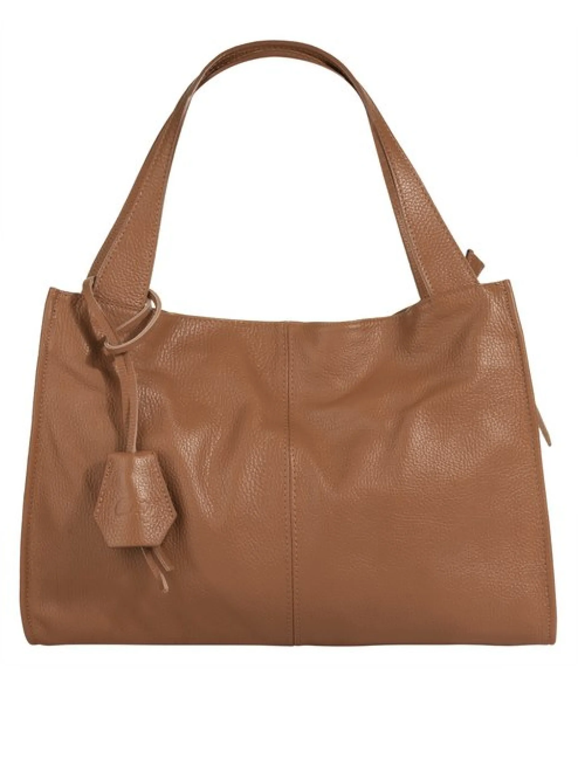 Cluty Damen Shopper in cognac