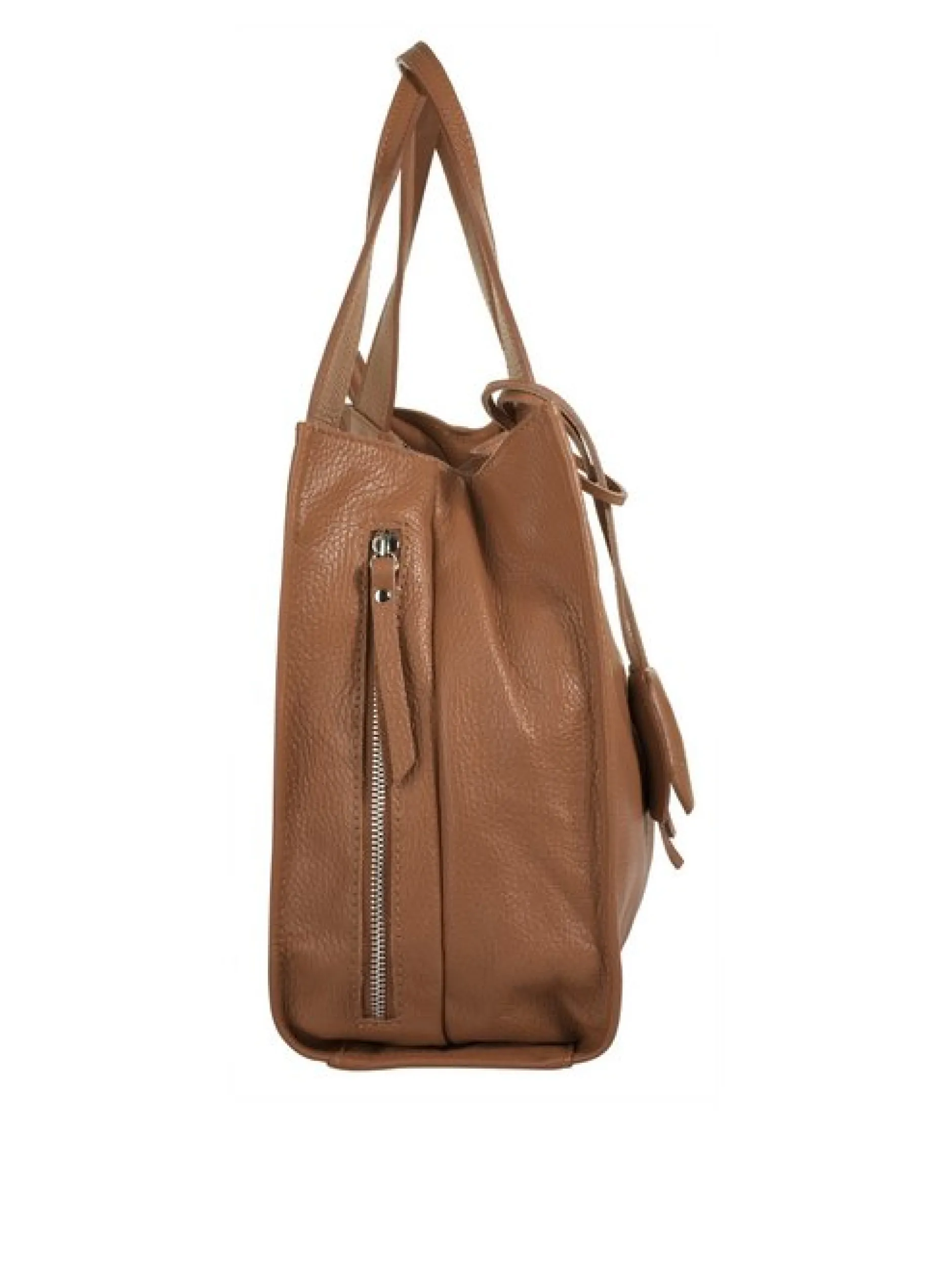 Cluty Damen Shopper in cognac