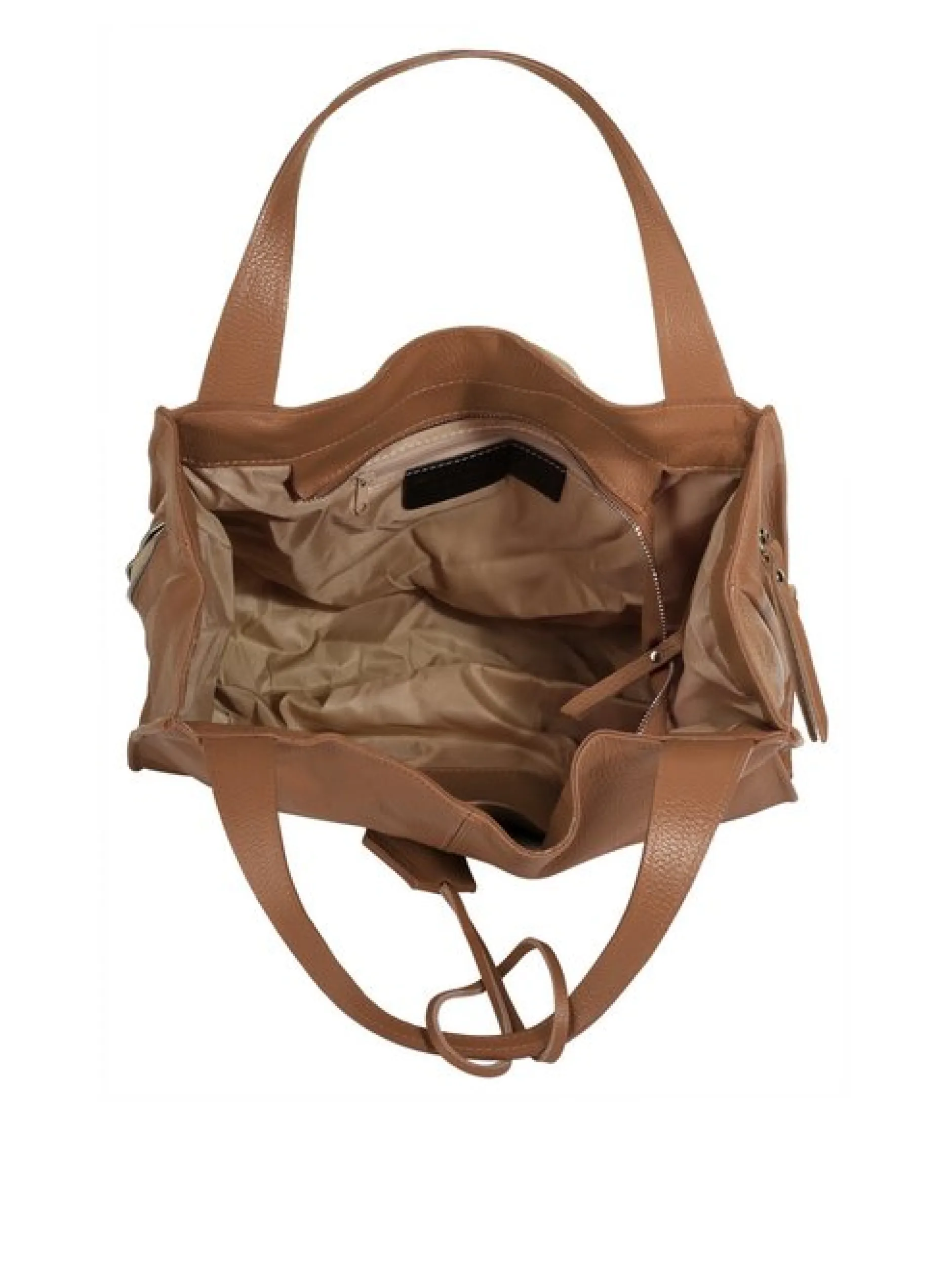 Cluty Damen Shopper in cognac