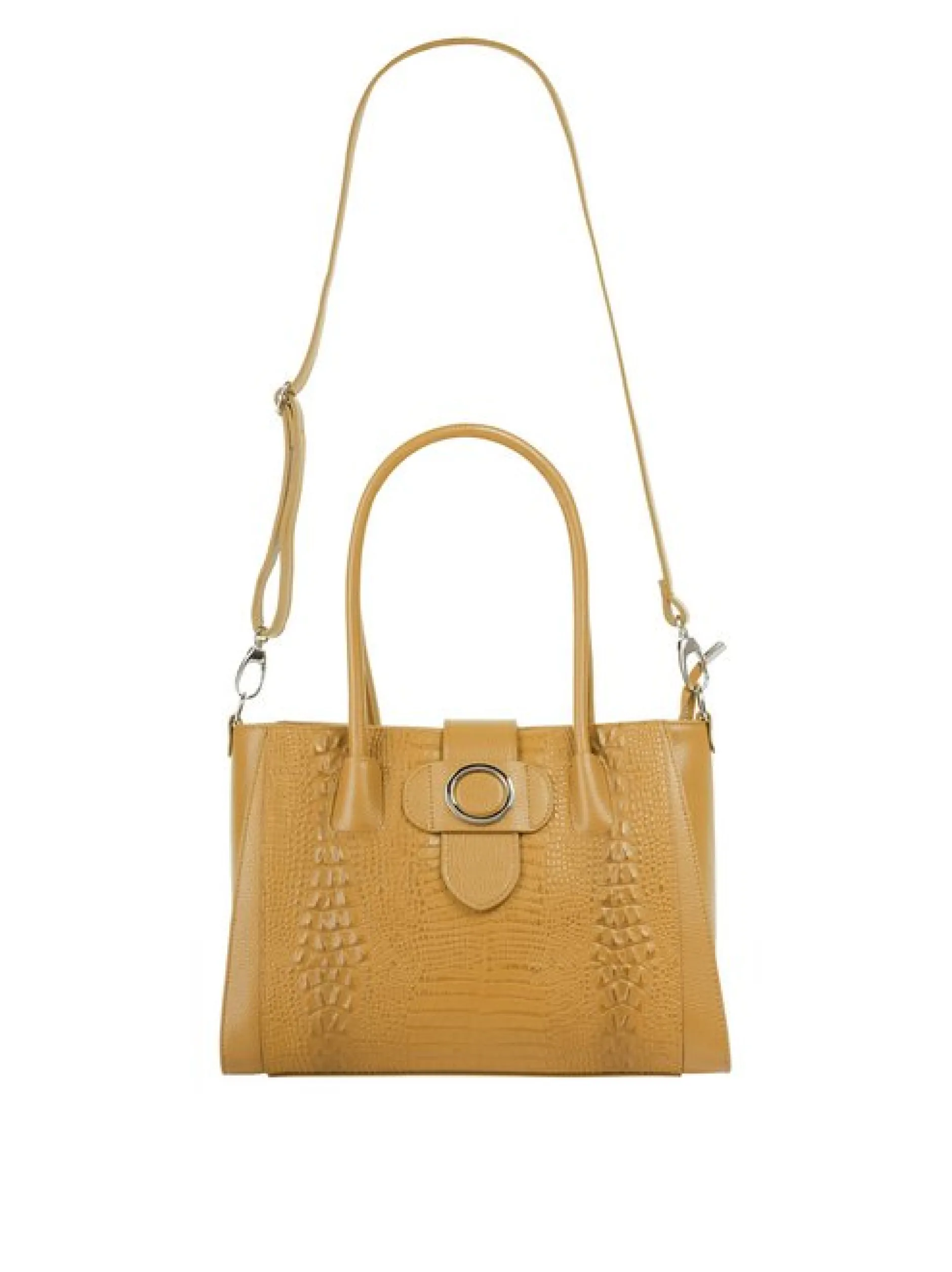 Cluty Damen Shopper in gelb