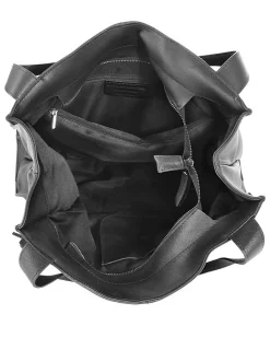 Cluty Damen Shopper in schwarz