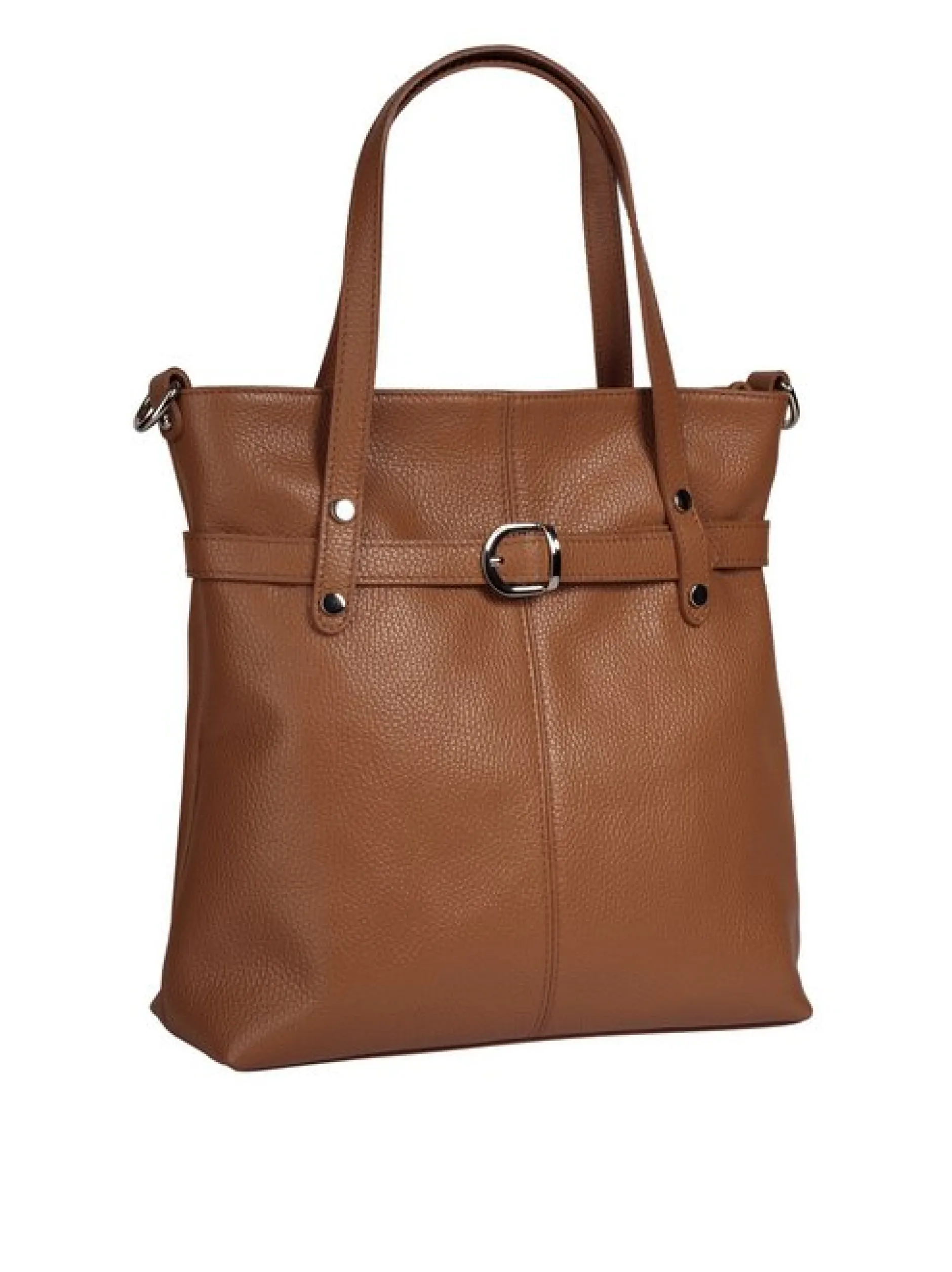 Cluty Damen Tote in cognac