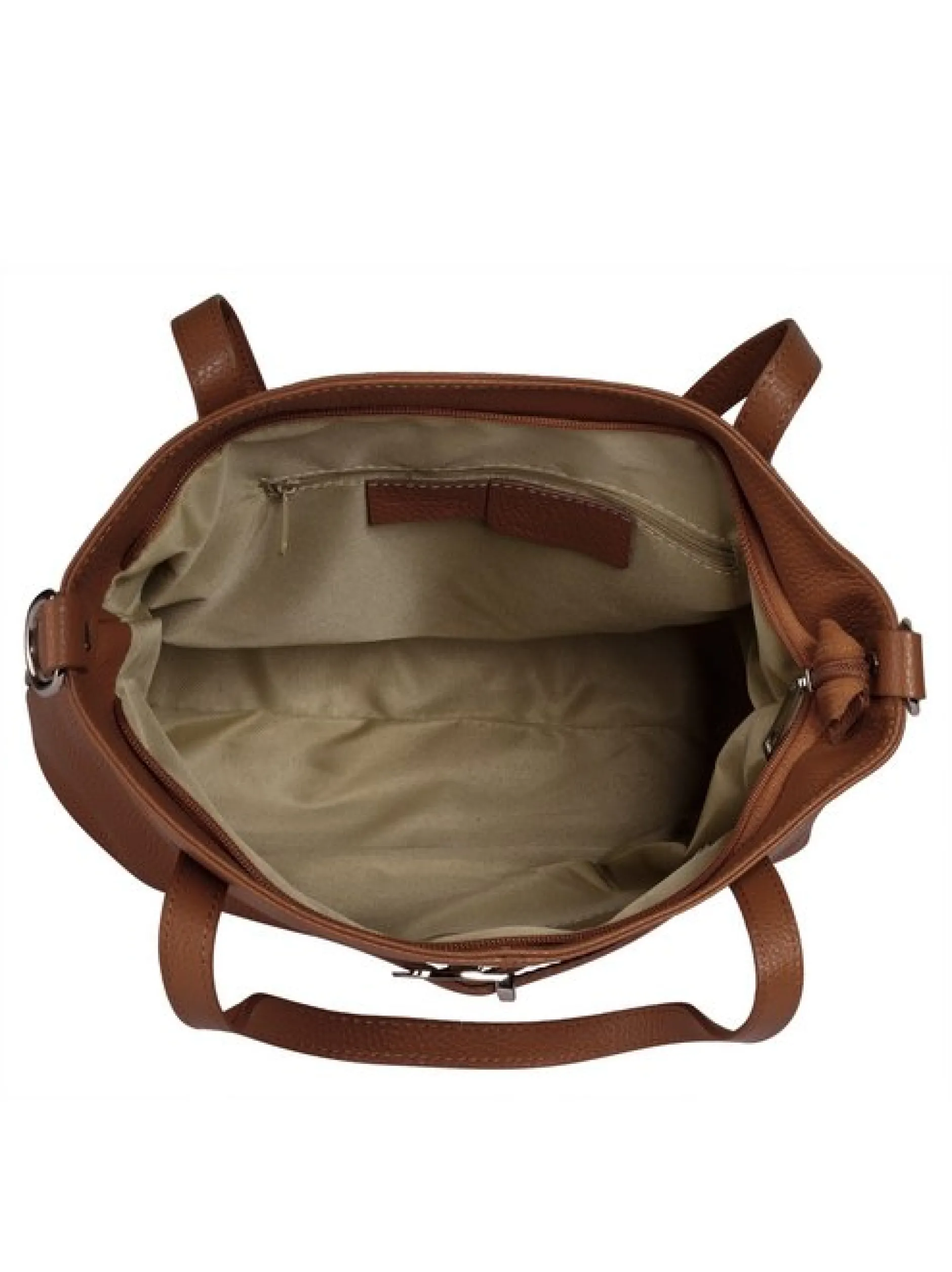 Cluty Damen Tote in cognac