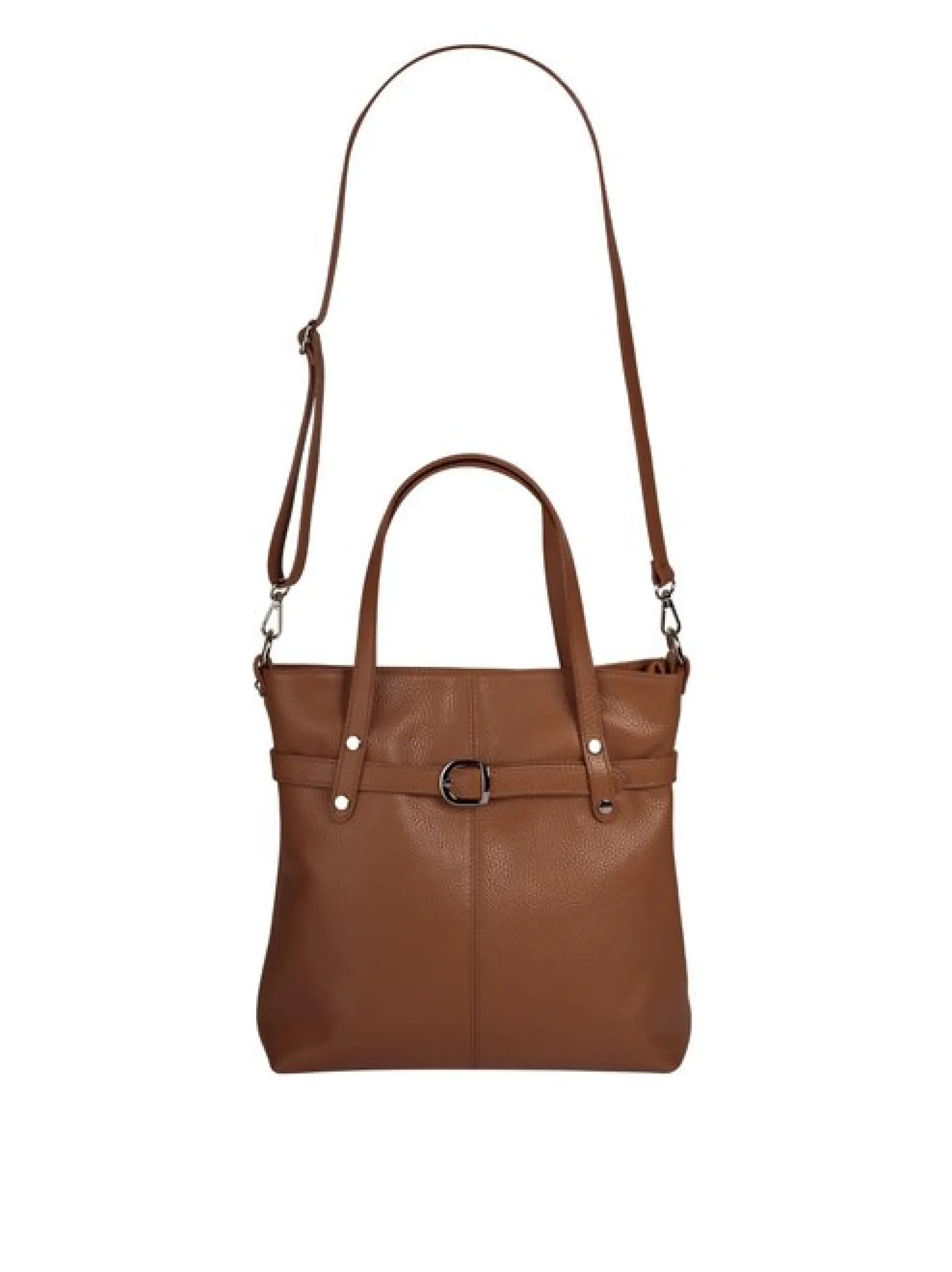 Cluty Damen Tote in cognac