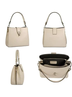 Cluty Damen Umhängetasche in beige