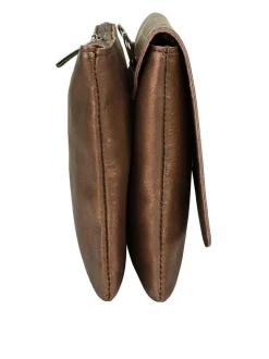 Cluty Damen Umhängetasche in cognac