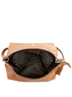 Cluty Damen Umhängetasche in camel