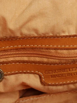 Cluty Damen Umhängetasche in cognac