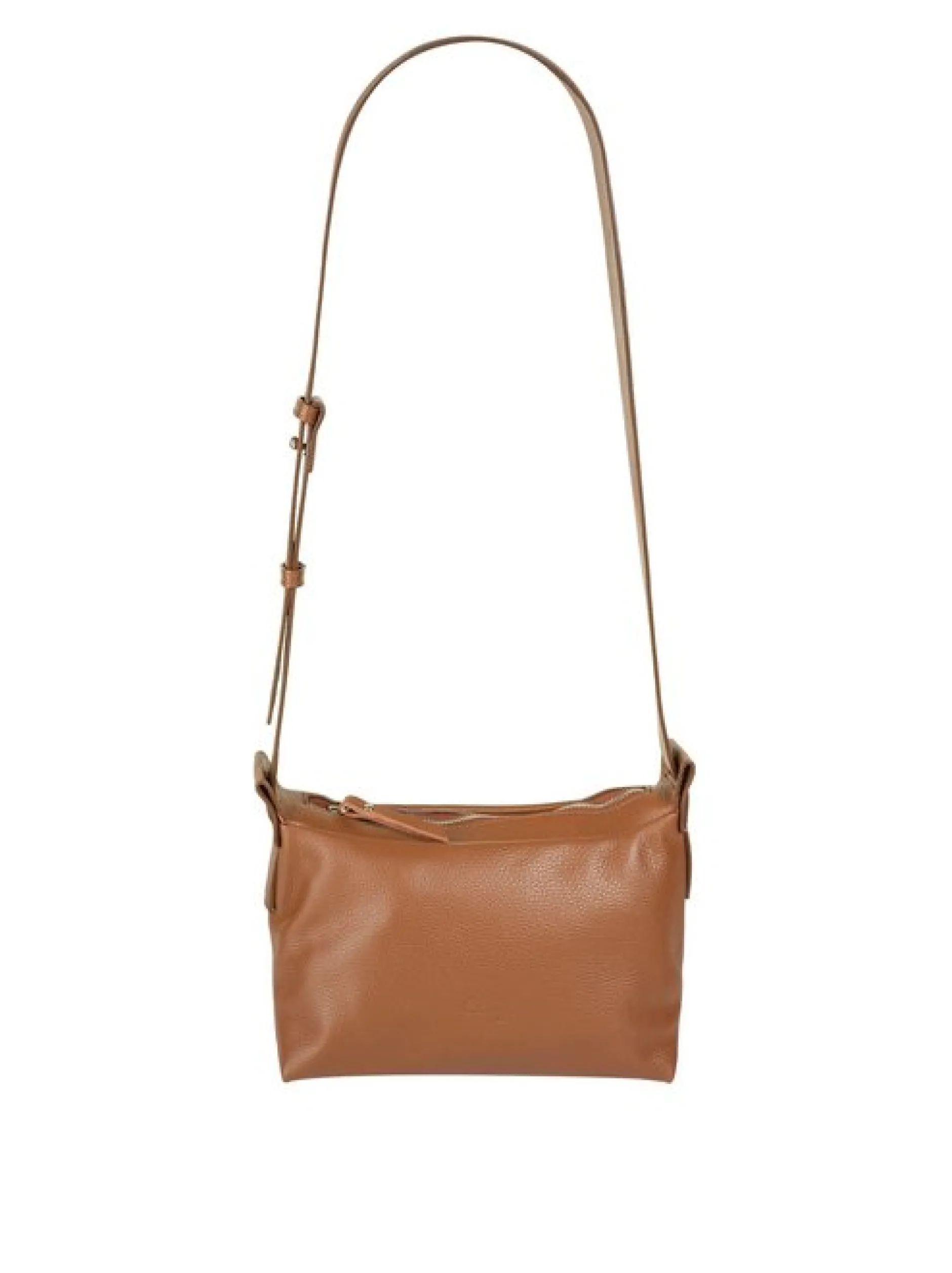 Cluty Damen Umhängetasche in cognac
