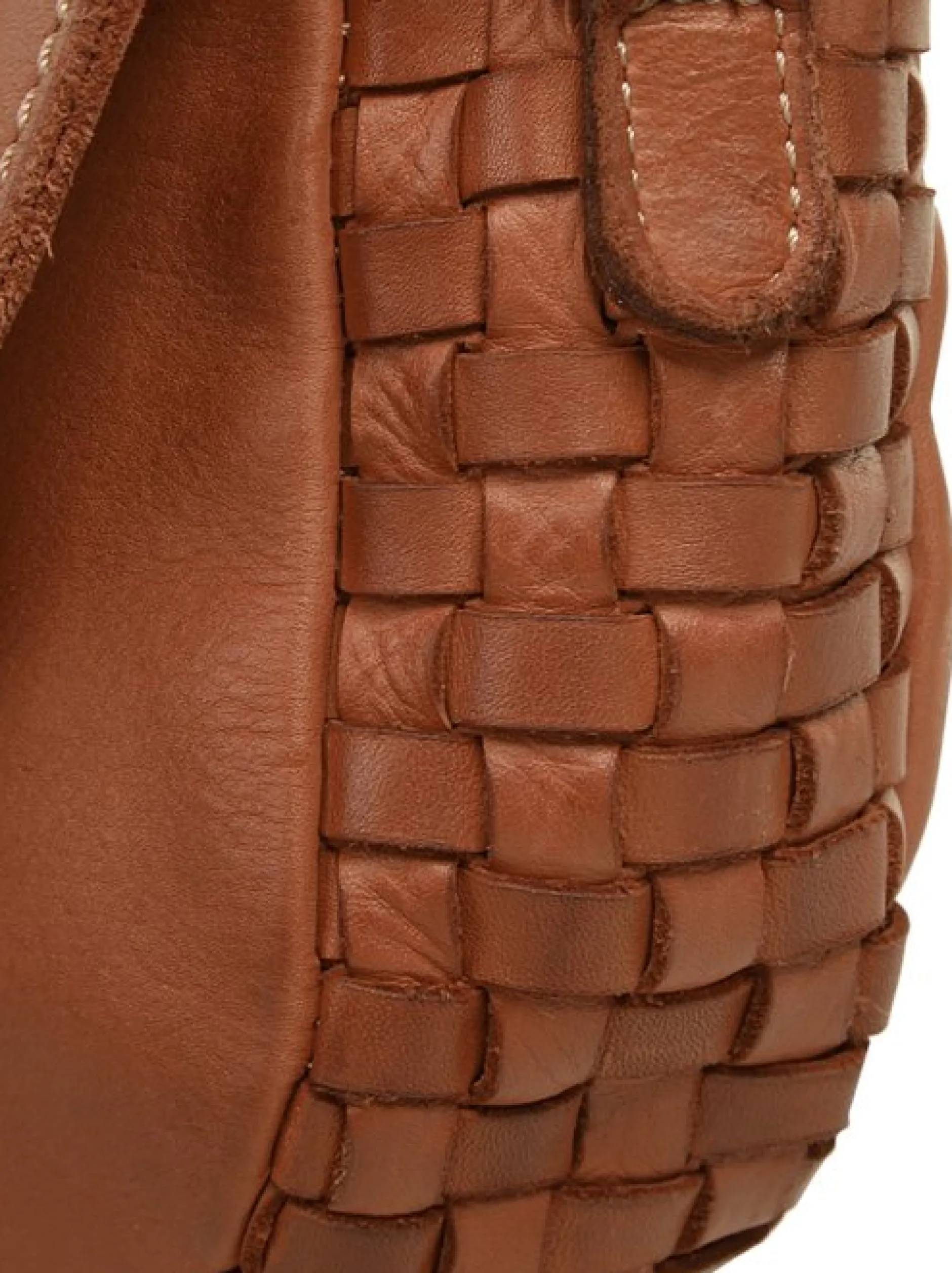 Cluty Damen Umhängetasche in cognac