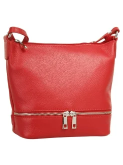 Cluty Damen Umhängetasche in rot