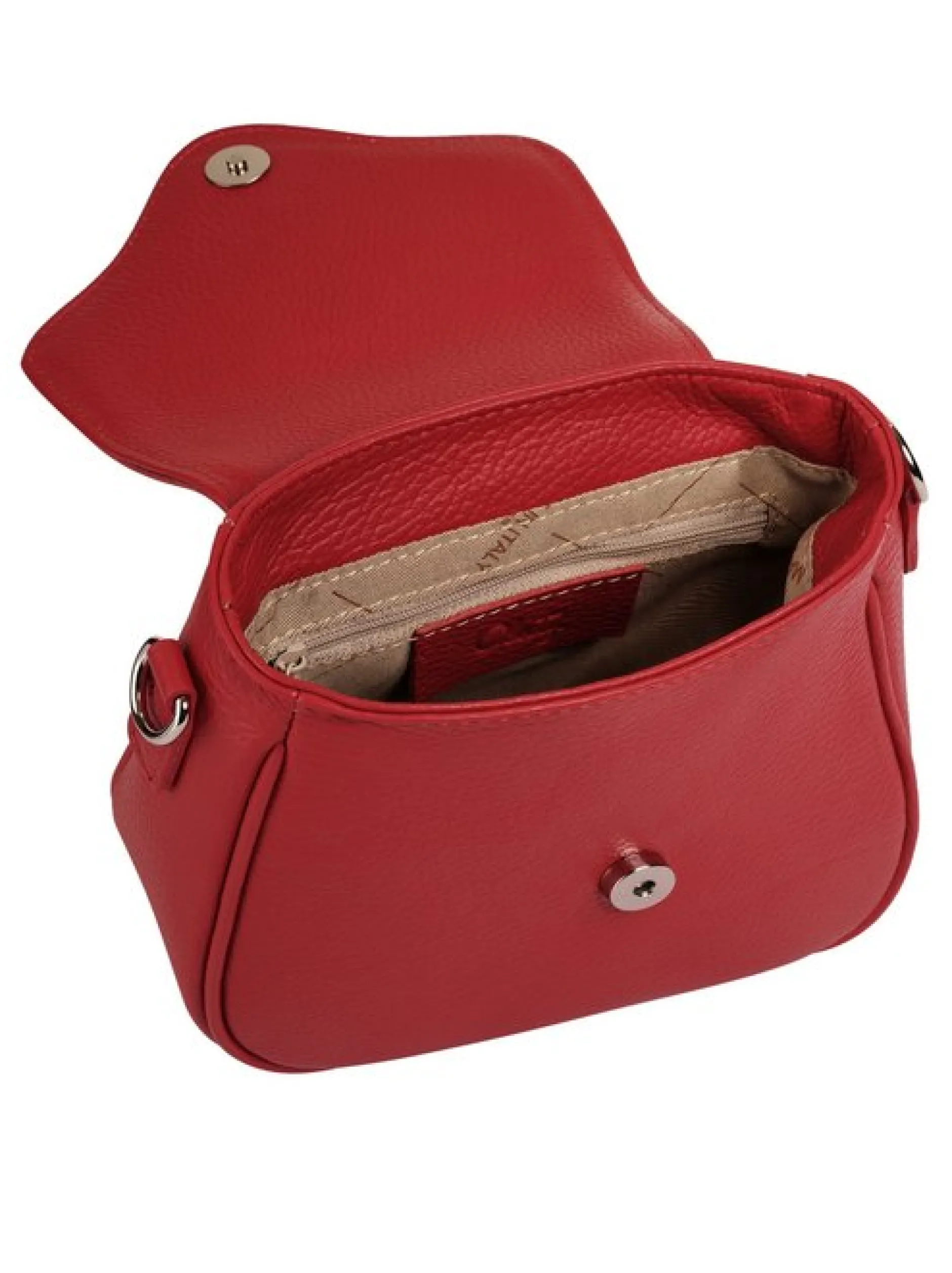 Cluty Damen Umhängetasche in rot