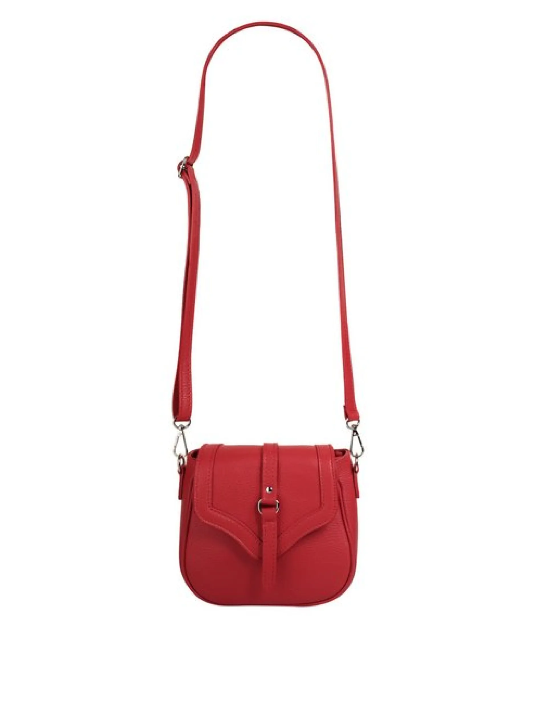 Cluty Damen Umhängetasche in rot