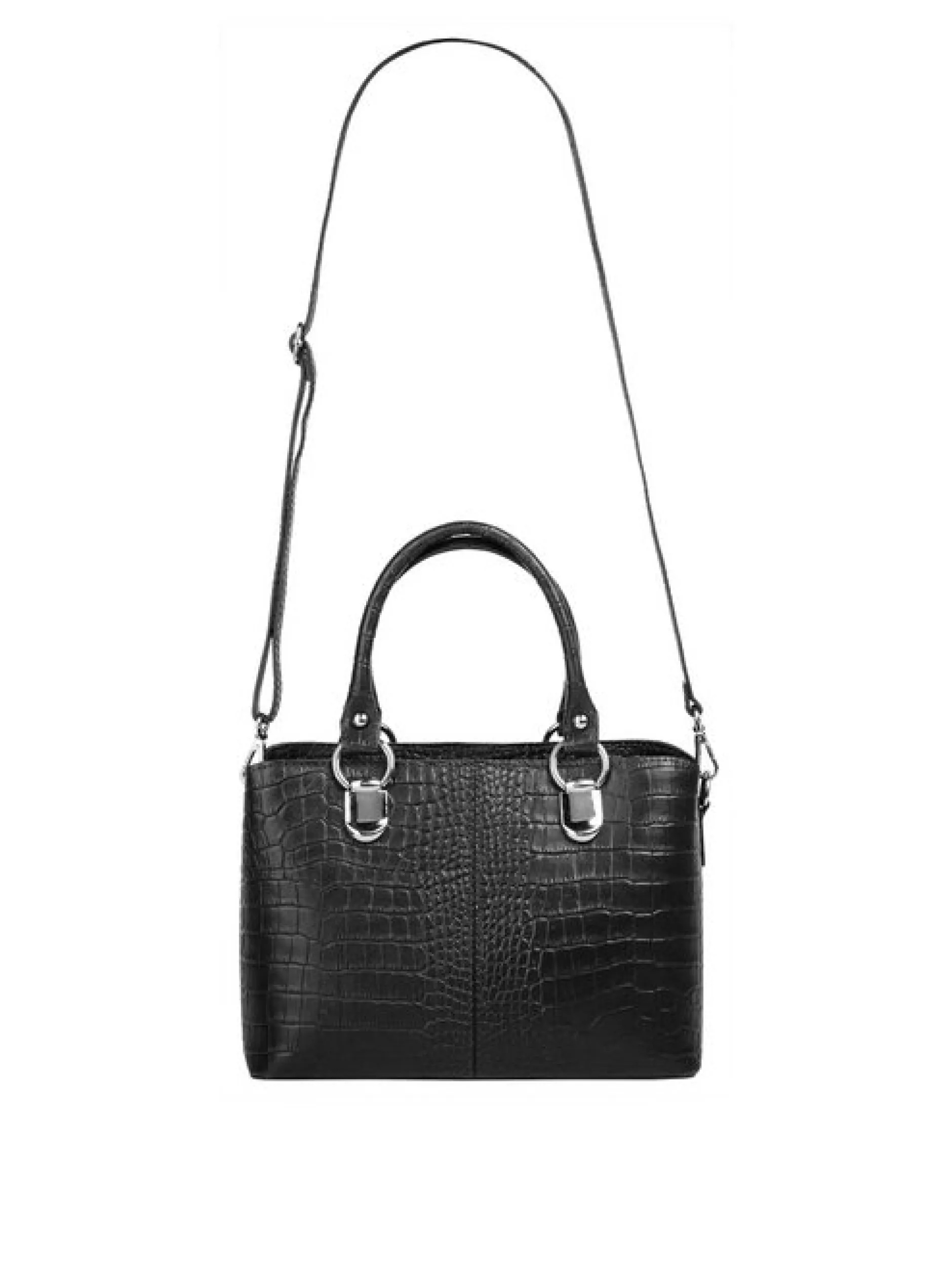 Cluty Damen Umhängetasche in schwarz