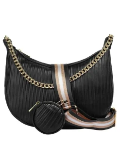Cluty Damen Umhängetasche in schwarz