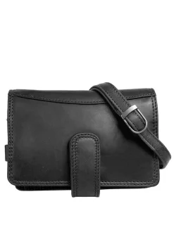 Cluty Damen Umhängetasche in schwarz