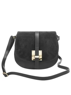Cluty Damen Umhängetasche in schwarz