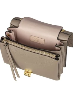 Coccinelle Damen Schultertasche - Arlettis in beige