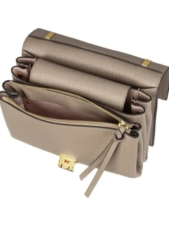 Coccinelle Damen Schultertasche - Arlettis in beige