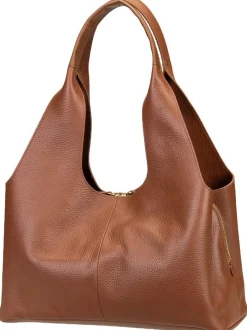 Coccinelle Damen Shopper - Nell in cognac